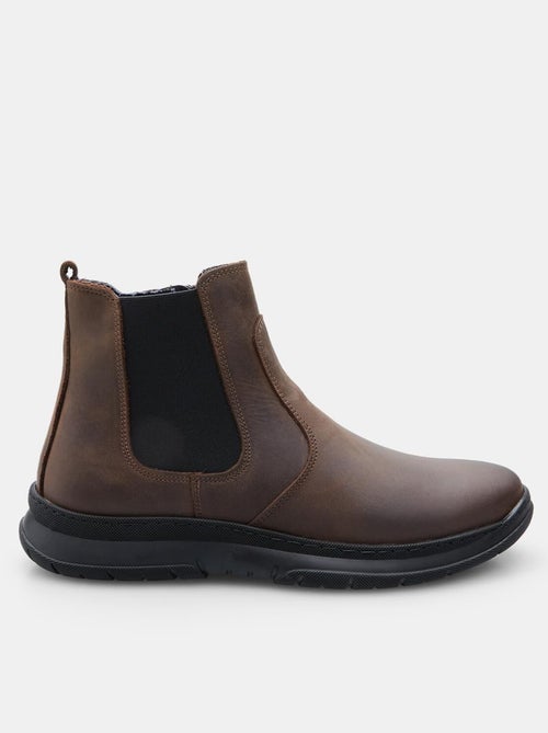 Bottine en cuir BATA - Kiabi