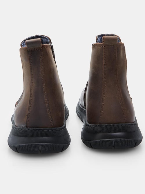 Bottine en cuir BATA - Kiabi