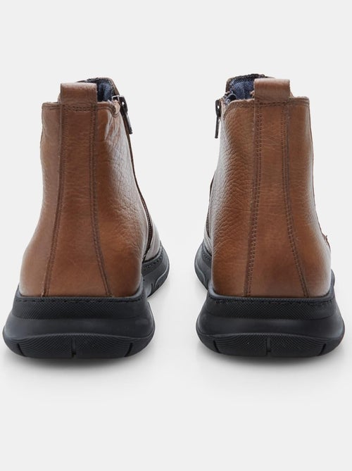 Bottine en cuir  BATA - Kiabi