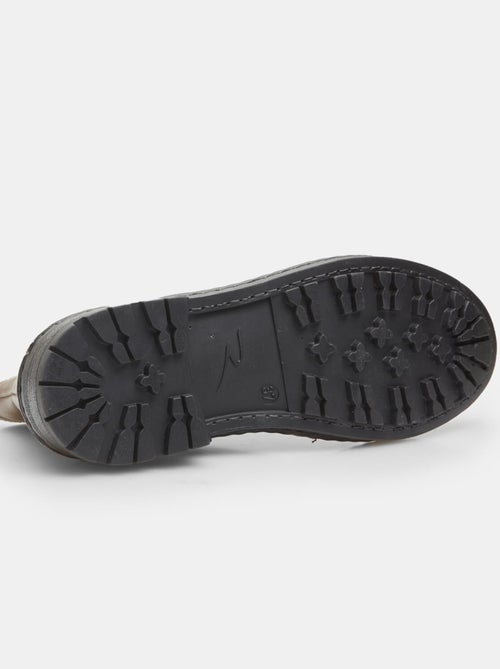 Bottine en cuir  BATA - Kiabi