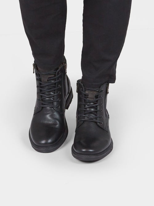 Bottine en cuir BATA - Kiabi