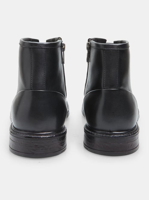 Bottine en cuir  BATA - Kiabi
