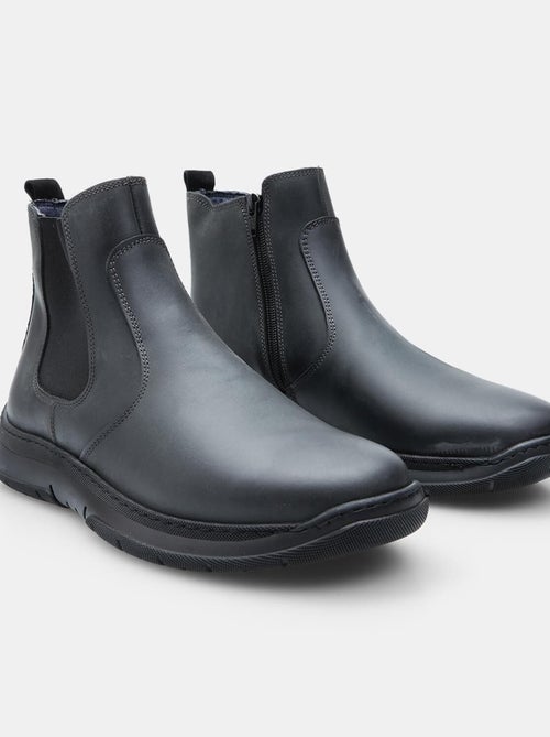 Bottine en cuir BATA - Kiabi