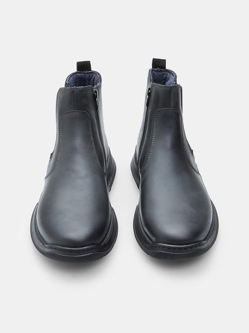 Bottine en cuir BATA - Kiabi