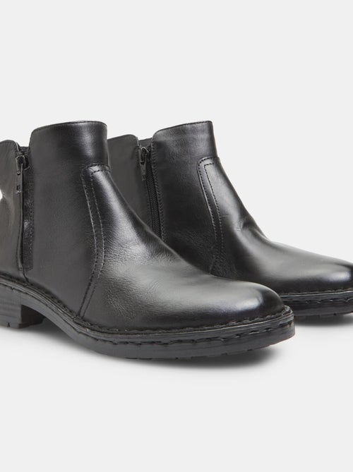 Bottine en cuir  BATA - Kiabi