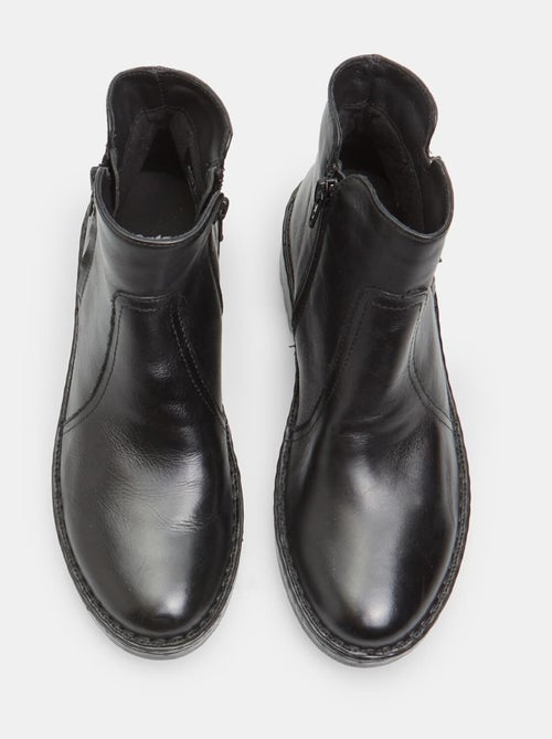 Bottine en cuir  BATA - Kiabi
