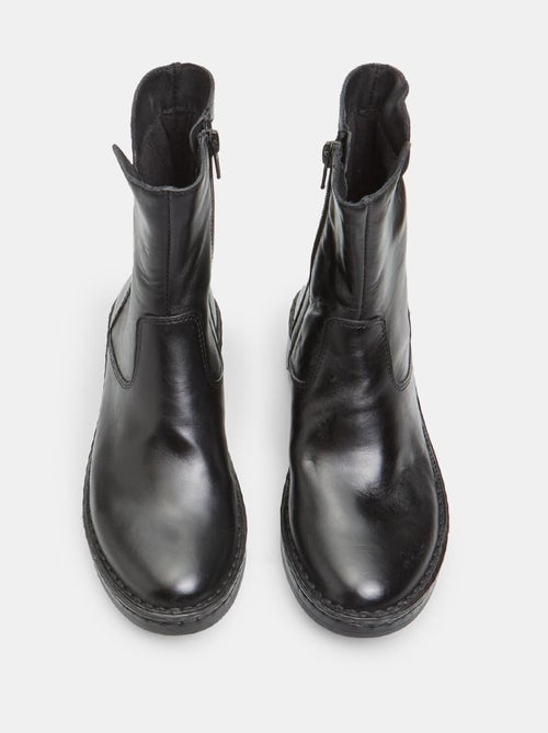 Bottine en cuir BATA - Kiabi