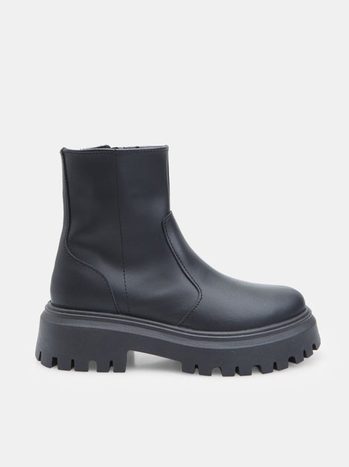 Bottine en cuir pour femme Bata - Kiabi