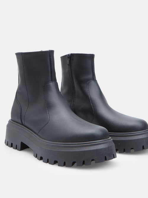 Bottine en cuir pour femme Bata - Kiabi