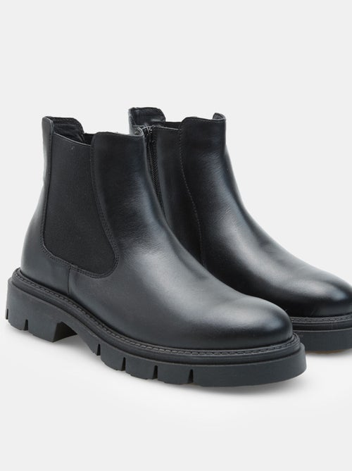 Bottine en cuir pour femme Bata - Kiabi