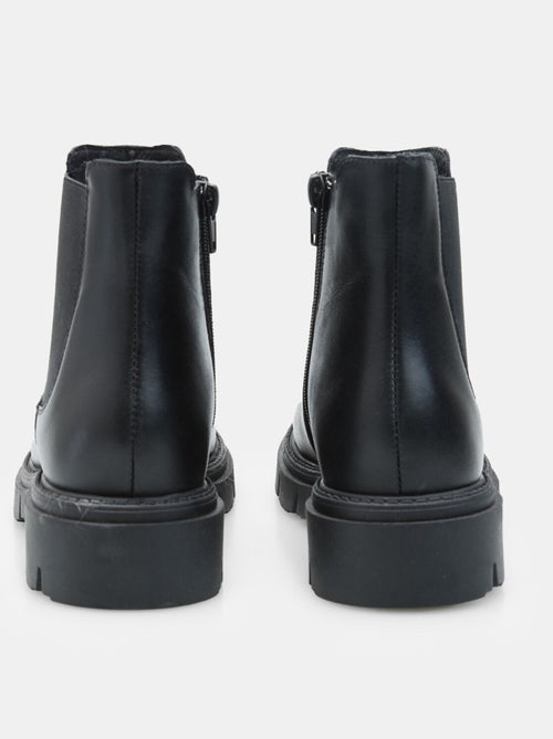 Bottine en cuir pour femme Bata - Kiabi