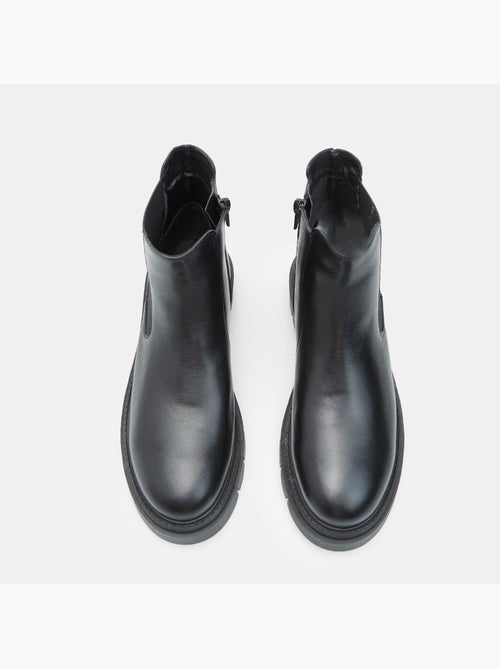 Bottine en cuir pour femme Bata - Kiabi