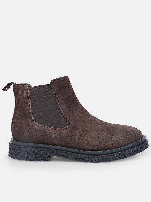 Bottine en daim avec élastiques Bata - Kiabi