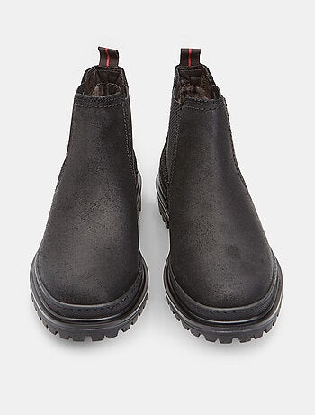 Bottine en daim avec élastiques Bata