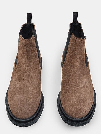 Bottine en daim avec élastiques Bata