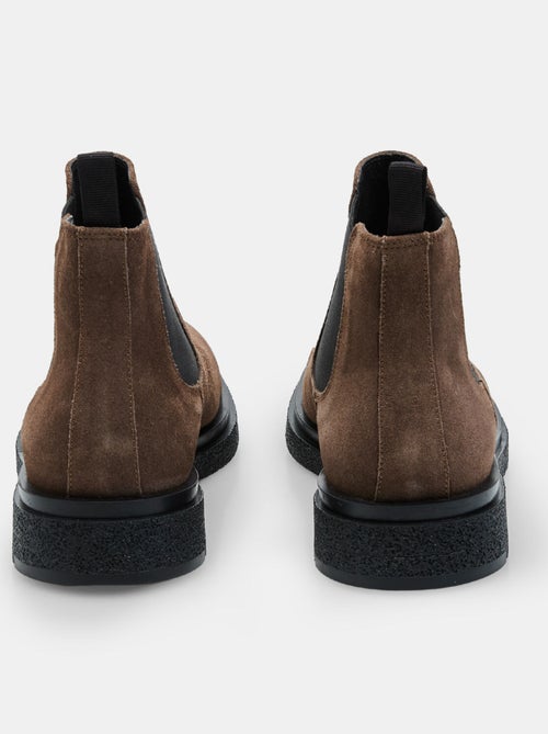 Bottine en daim avec élastiques Bata - Kiabi