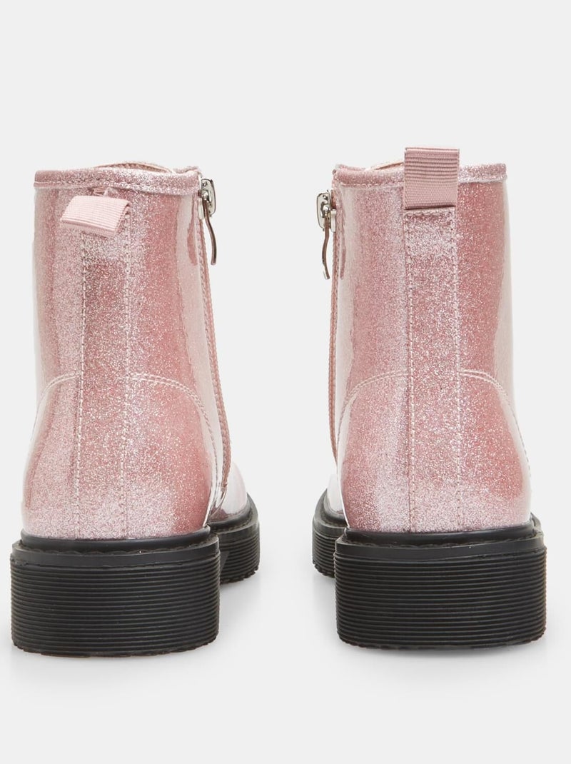 Bottine en lurex BATA Rose - Kiabi