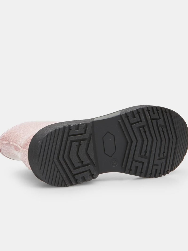 Bottine en lurex BATA Rose - Kiabi