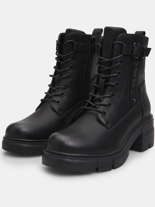 Bottine en simili cuir BATA - Kiabi