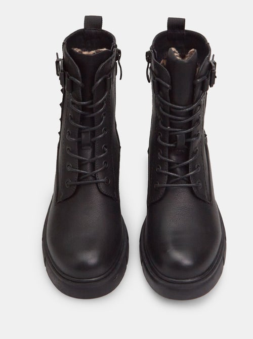Bottine en simili cuir BATA - Kiabi