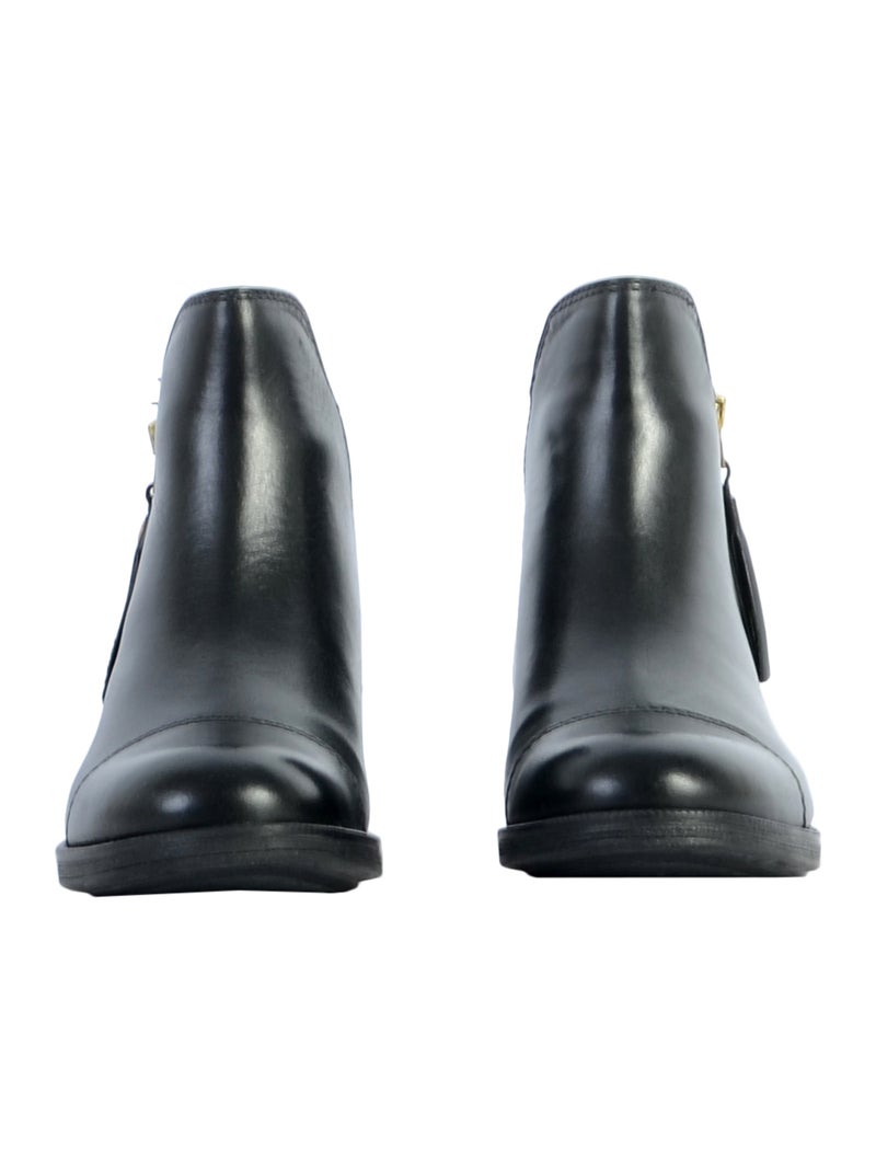 Bottine Enfant Fille Geox Agata Noir - Kiabi