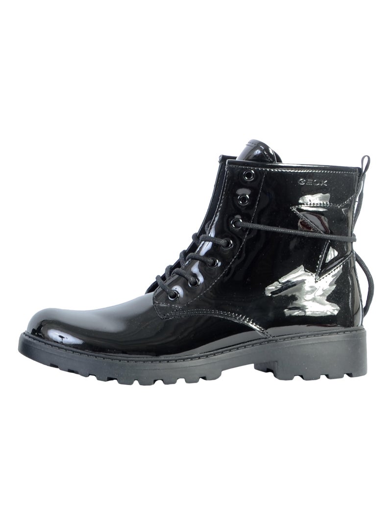 Bottine Enfant Fille Geox Casey J9420G Noir - Kiabi
