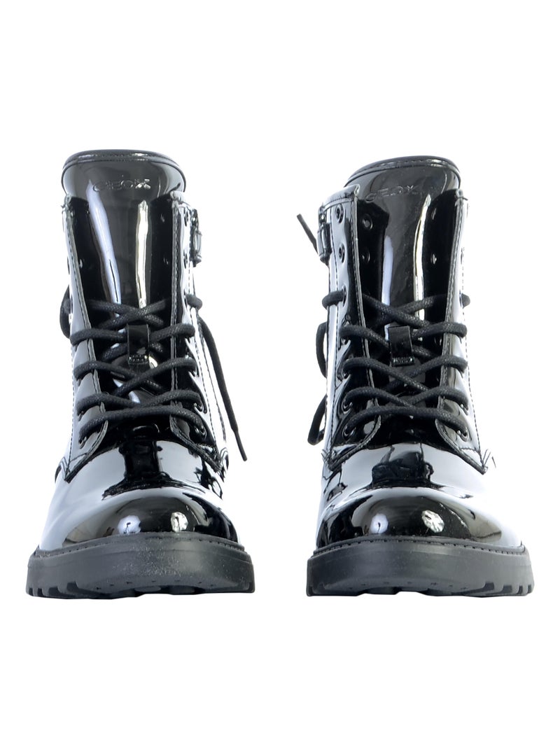 Bottine Enfant Fille Geox Casey J9420G Noir - Kiabi