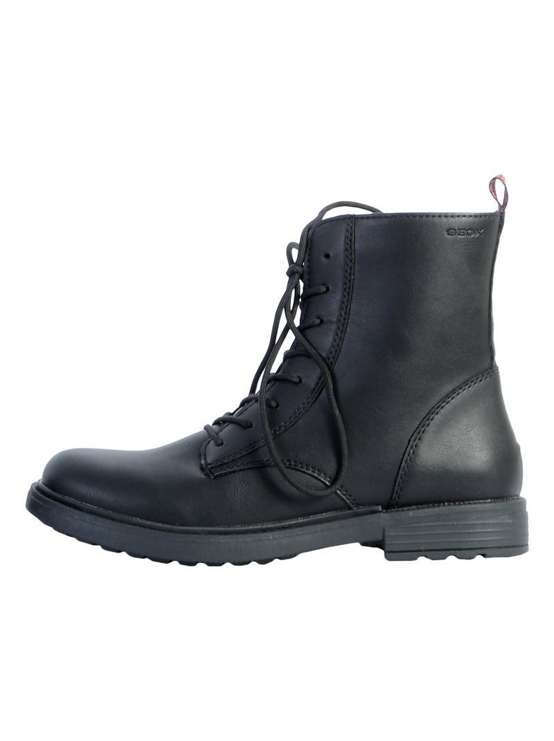 Bottine Enfant Fille Geox Eclair Noir - Kiabi