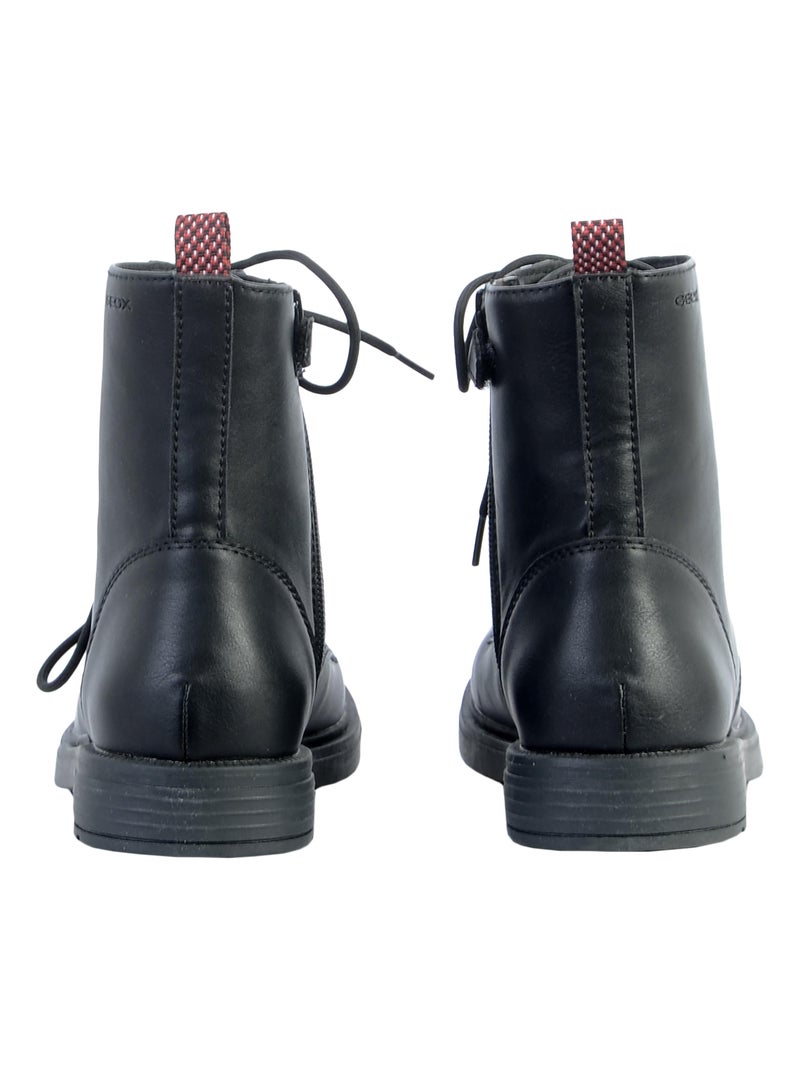 Bottine Enfant Fille Geox Eclair Noir - Kiabi
