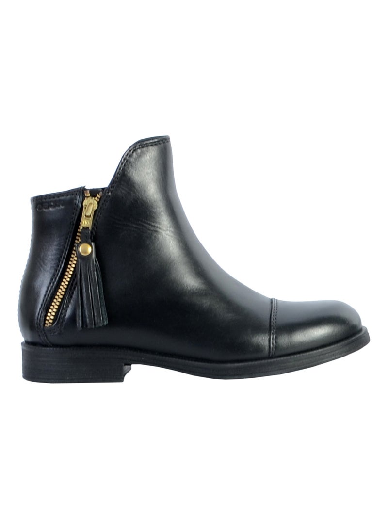 Bottine Enfant/Fille Geox Agata Noir - Kiabi