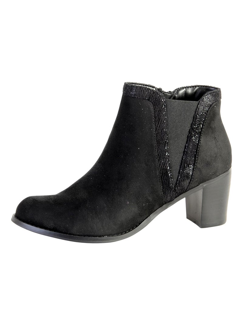 Bottine Enza Nucci Noir Noir - Kiabi
