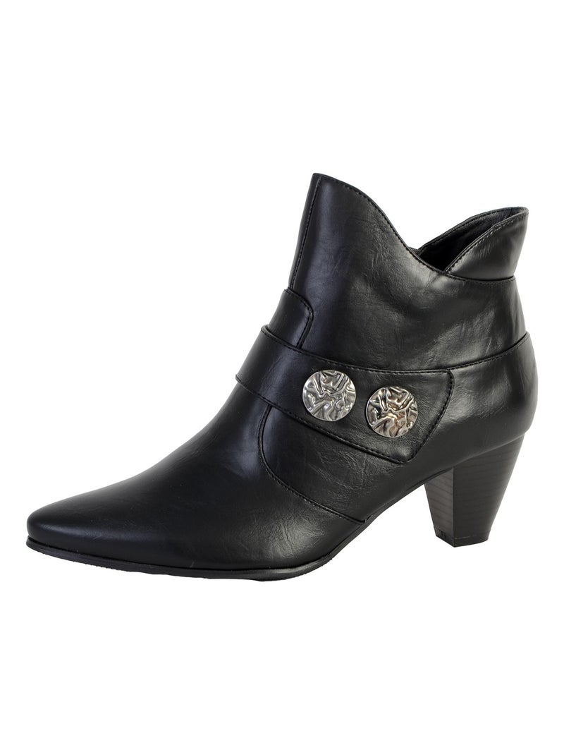 Bottine Enza Nucci Noir Noir - Kiabi