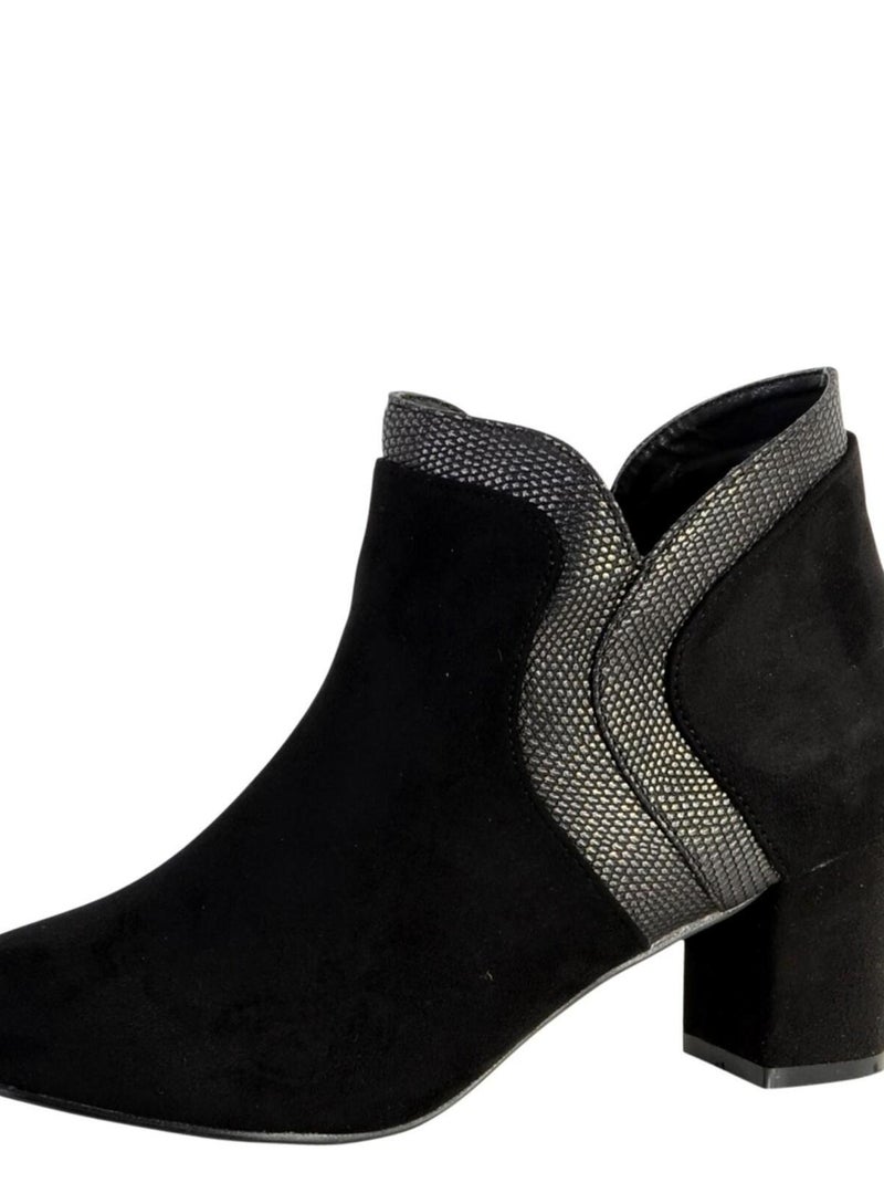 Bottine Enza Nucci QL3005 Noir - Kiabi