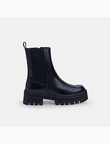 Bottine femme avec semelle track bata