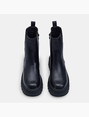 Bottine femme avec semelle track bata