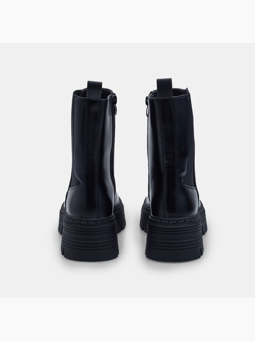 Bottine femme avec semelle track Bata - Kiabi