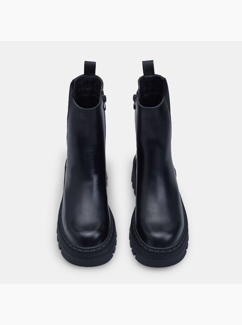 Bottine femme avec semelle track Bata - Kiabi