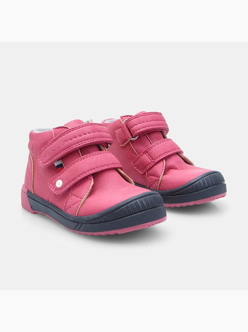 Bottine fille avec bride Bubblegummers Rose - Kiabi