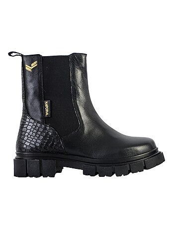 Bottine Montante Cuir Kaporal Jelly