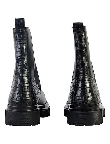 Bottine Montante Cuir Kaporal Jelly