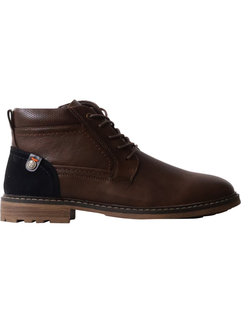 Bottine montante eclair xti Marron - Kiabi