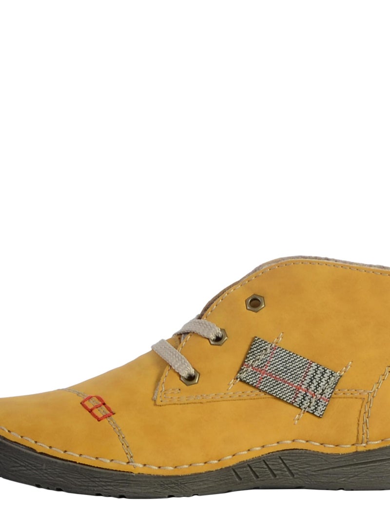 Bottine Montante Rieker Morelia Jaune - Kiabi