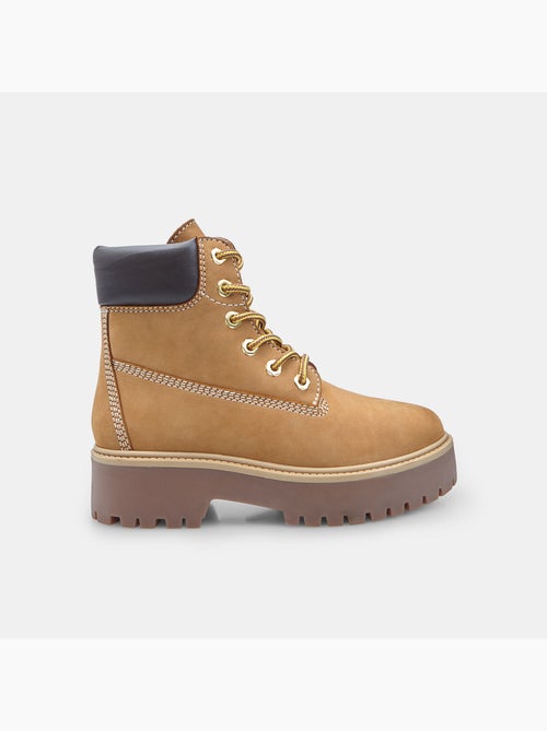 Bottine outdoor à lacets en nubuck Bata - Kiabi