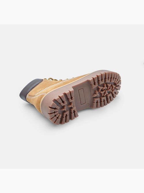 Bottine outdoor à lacets en nubuck Bata - Kiabi