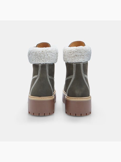Bottine outdoor à lacets en nubuck Bata - Kiabi