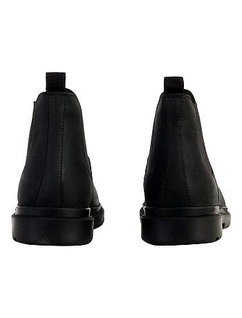 Bottine Plate Cuir Geox Andalo Oil.Lea