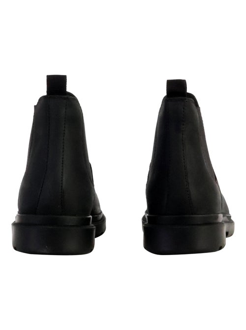 Bottine Plate Cuir Geox Andalo Oil.Lea - Kiabi
