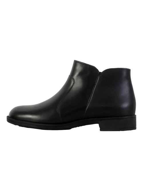Bottine Plate Cuir Geox Jaylon 2 Smo.Lea - Kiabi
