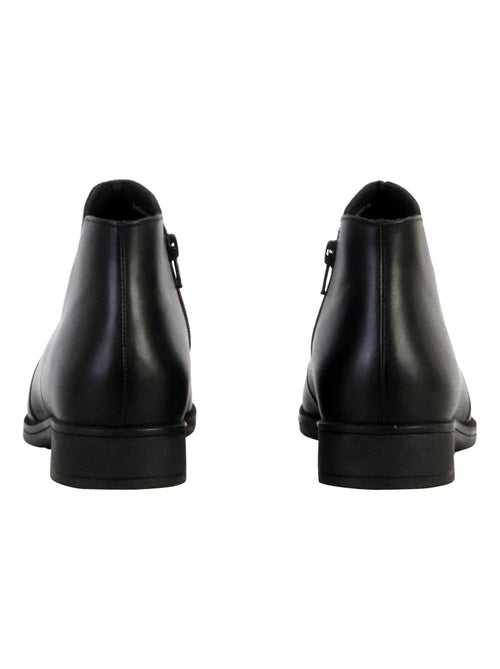 Bottine Plate Cuir Geox Jaylon 2 Smo.Lea - Kiabi