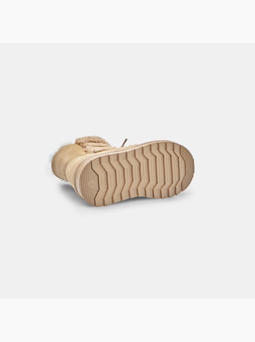 Bottine pour fille en daim Bata - Kiabi